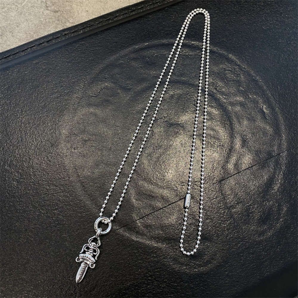 Ring Pendant + Bead Chain 75cm-925 Sil