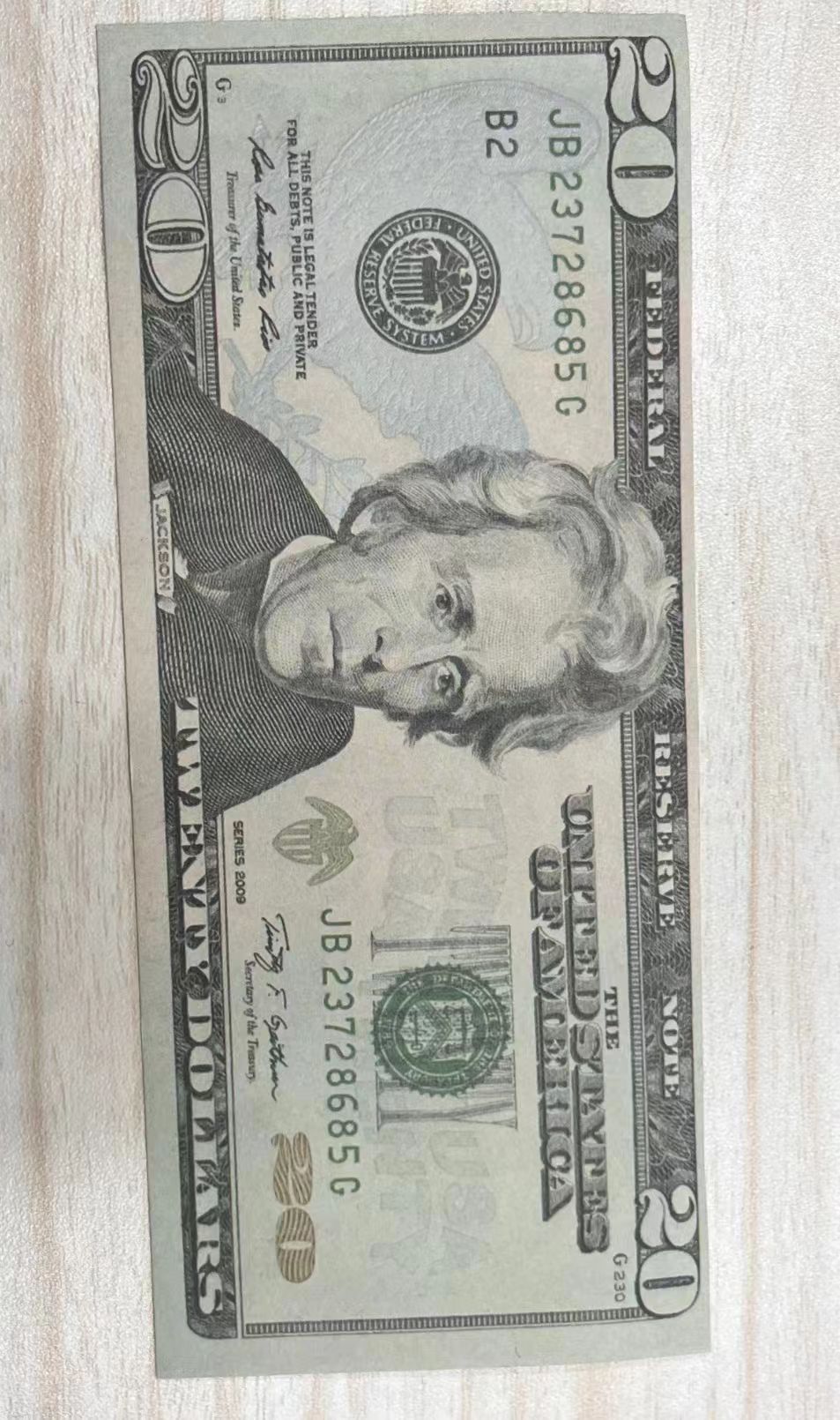 20 dollars