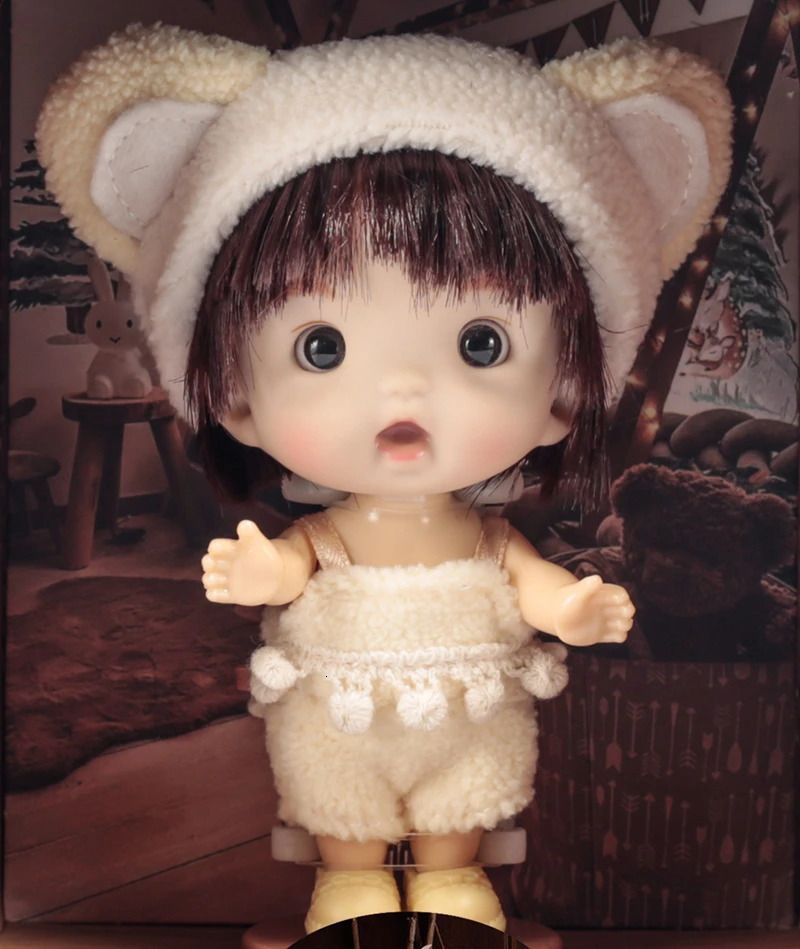 Doll Doll i ubrania 10 cm BJD7