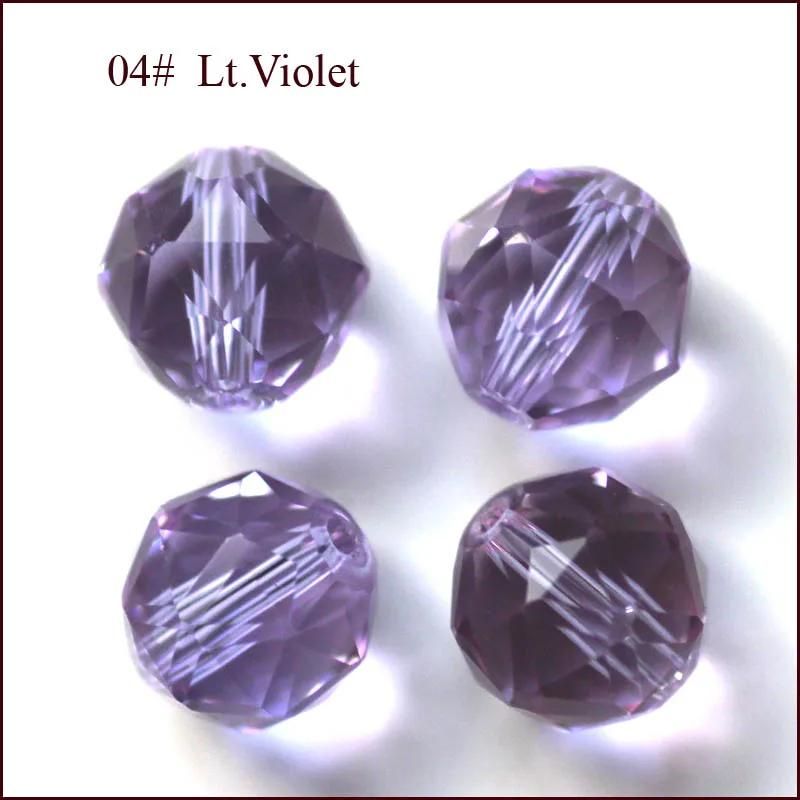 Couleur : violet clair. Diamètre de l'article : environ 6 mm.