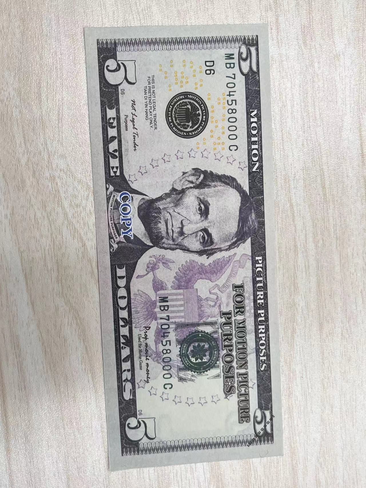 5 dollar