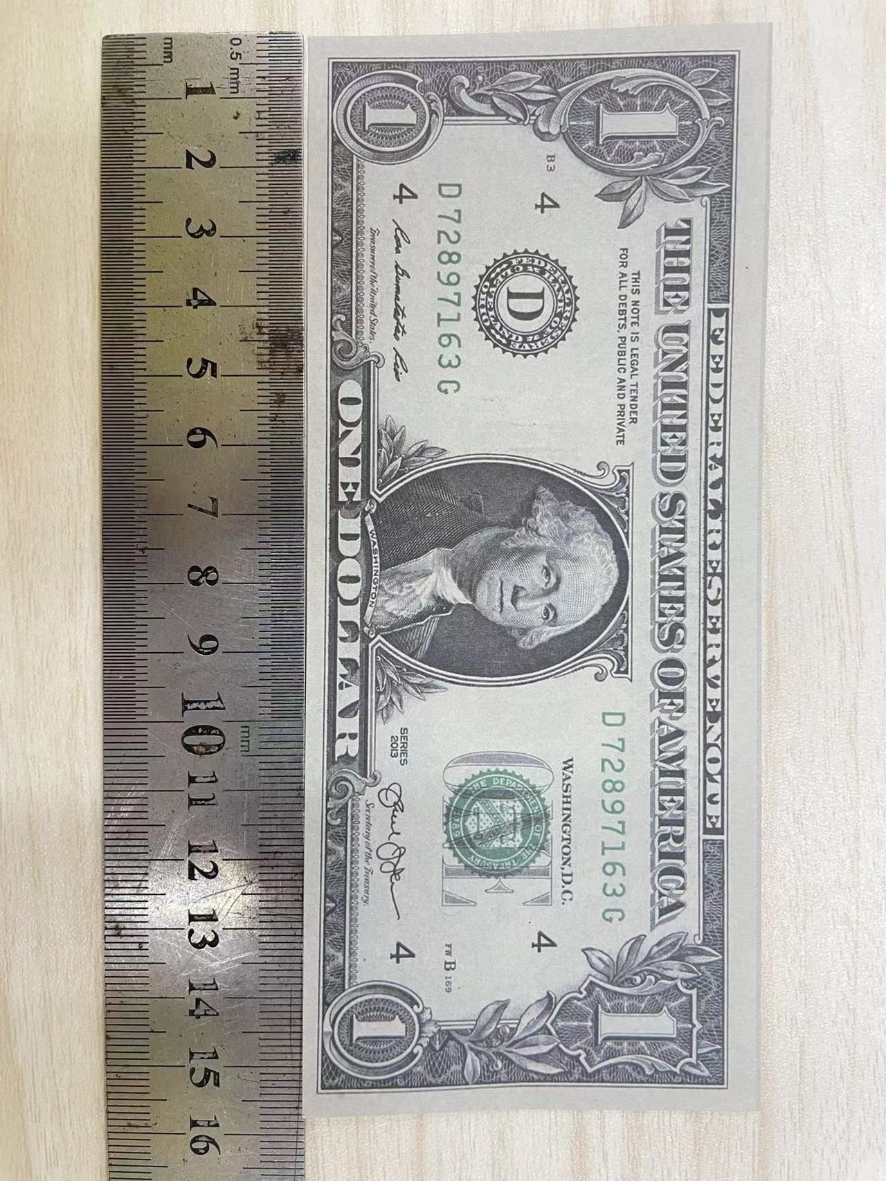 1 dollar