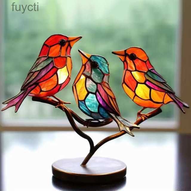 3pcs Bird A-Metal