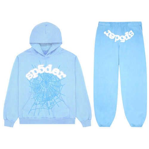 Printed Sky Blue Set