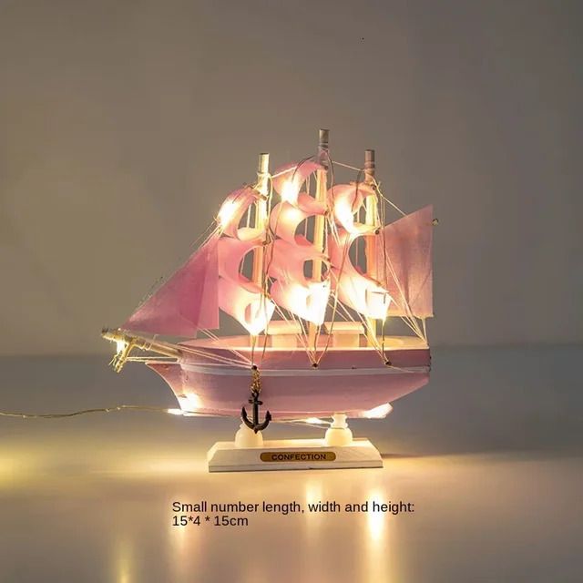 15cm Boat And Light