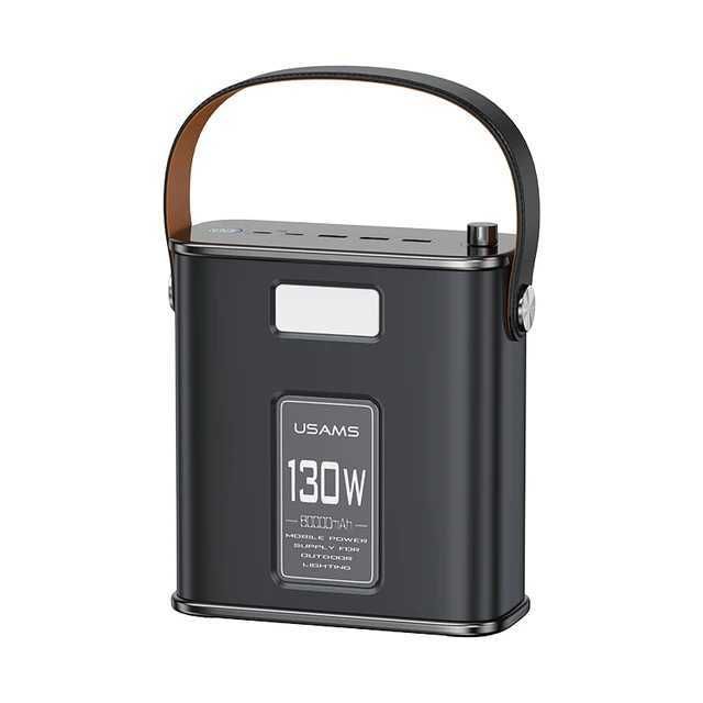 130W 80000mAh svart