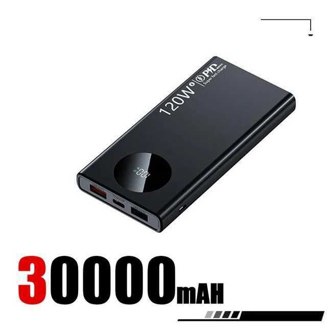 Svart 30000mAh