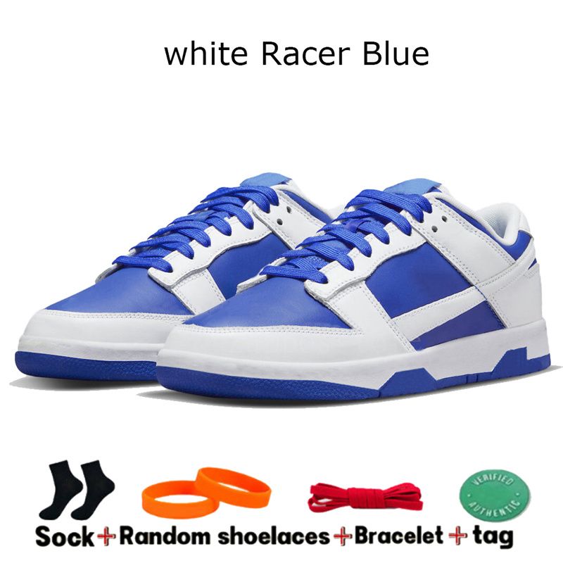 28 white Racer Blue