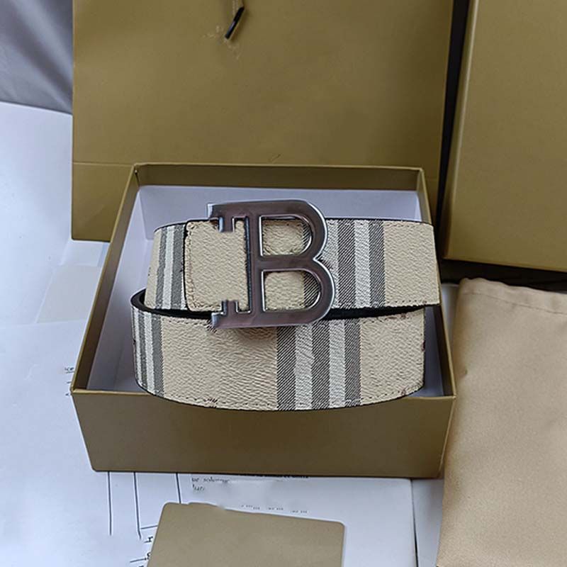 3Brown+Silver Buckle