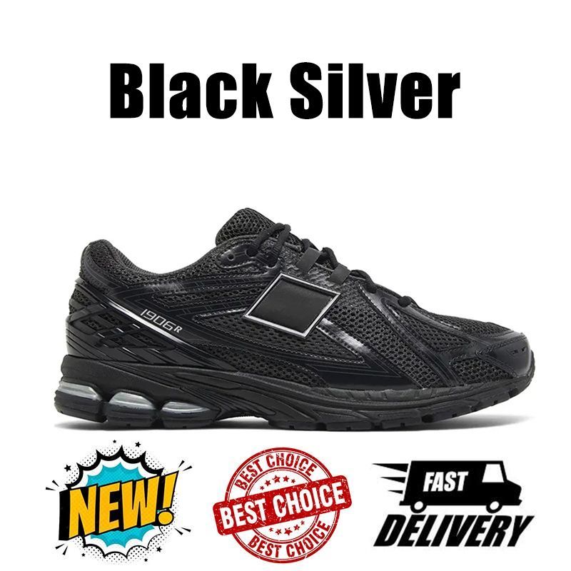 #16 1906 Black Metallic Silver