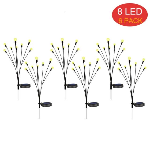 8LED (6 عبوة)-ملوحة