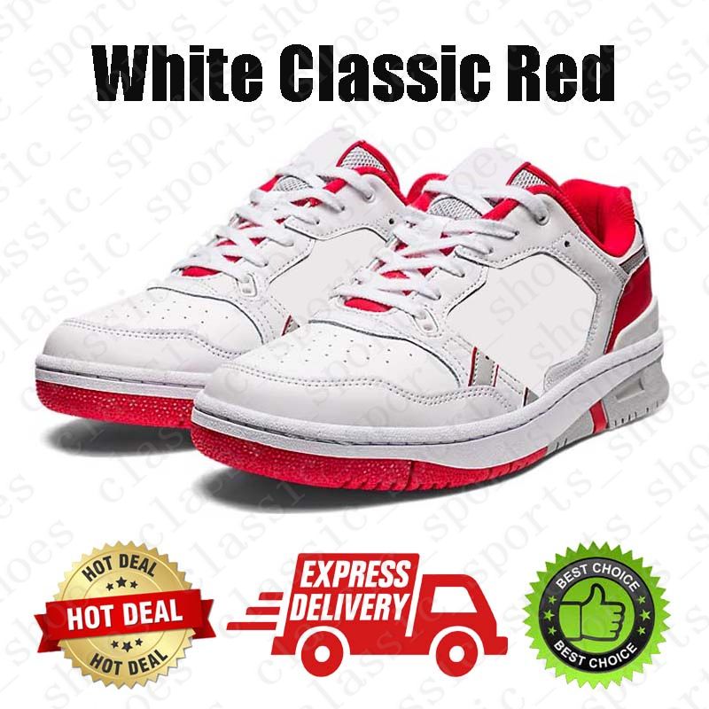 #11 White Classic Red