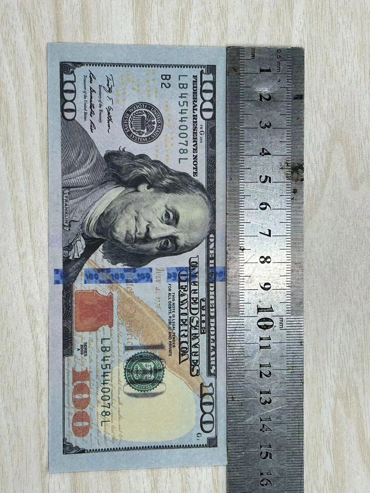 100 dólares (nuevo)