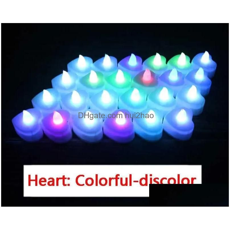 Heart Colorful Discolor