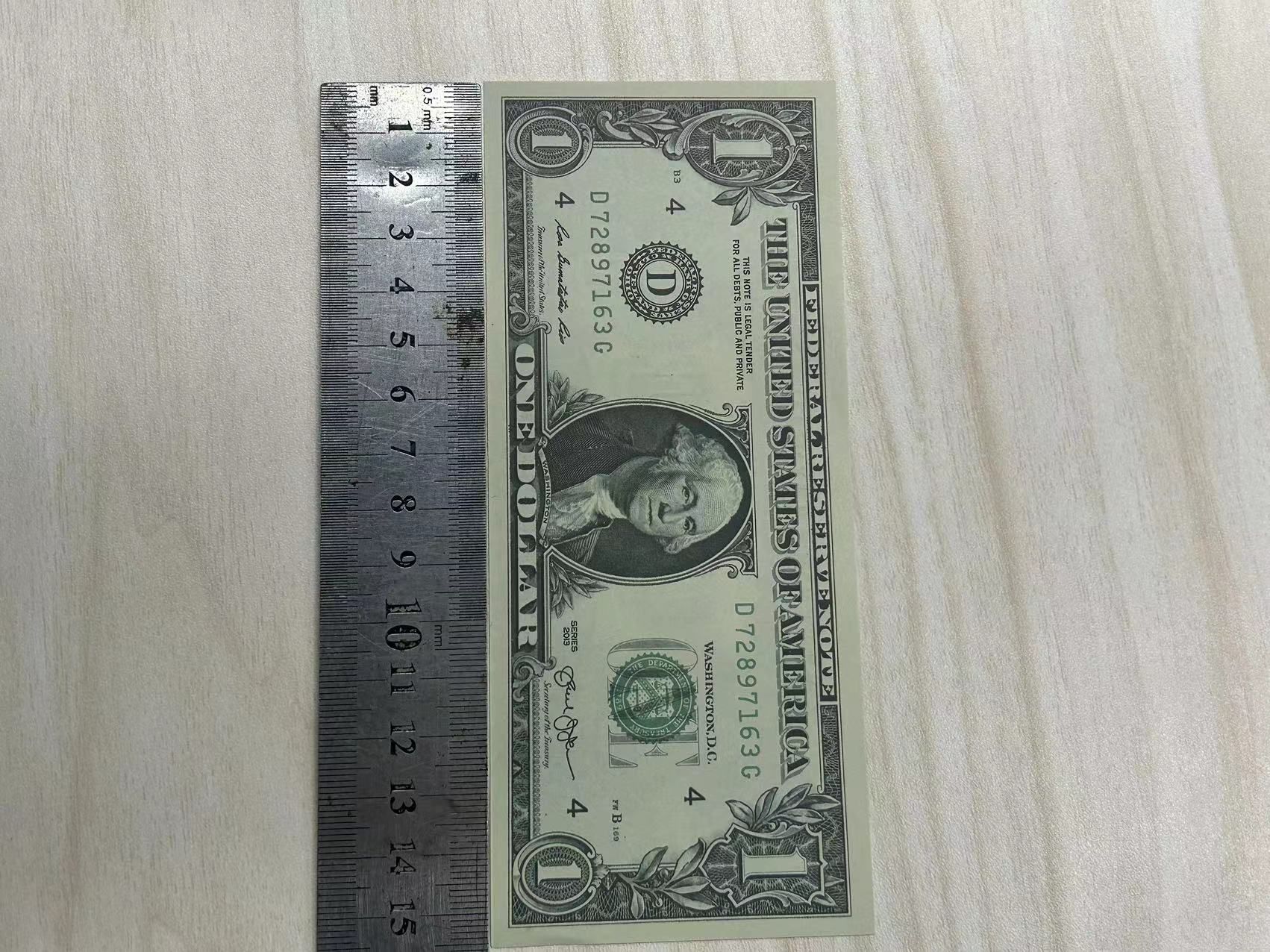 1 dollar