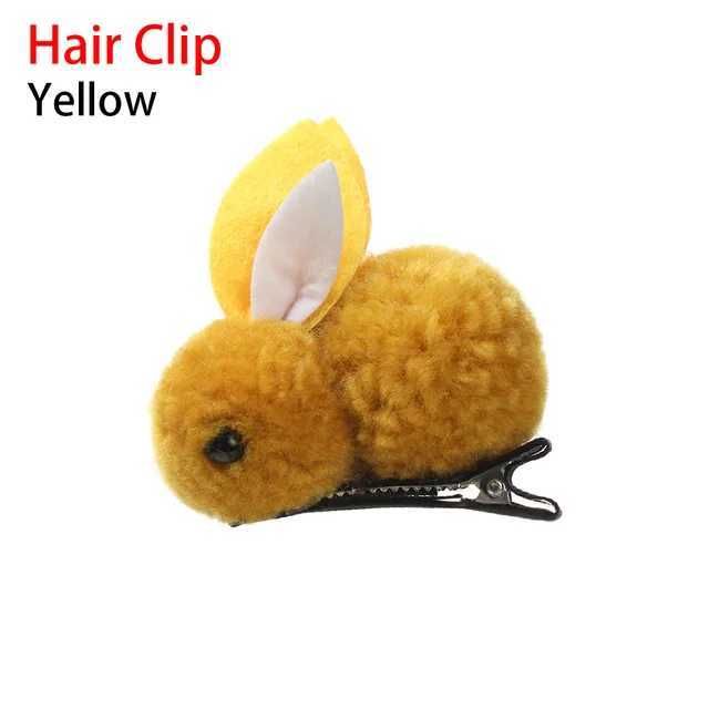 Clip-jaune cheveux