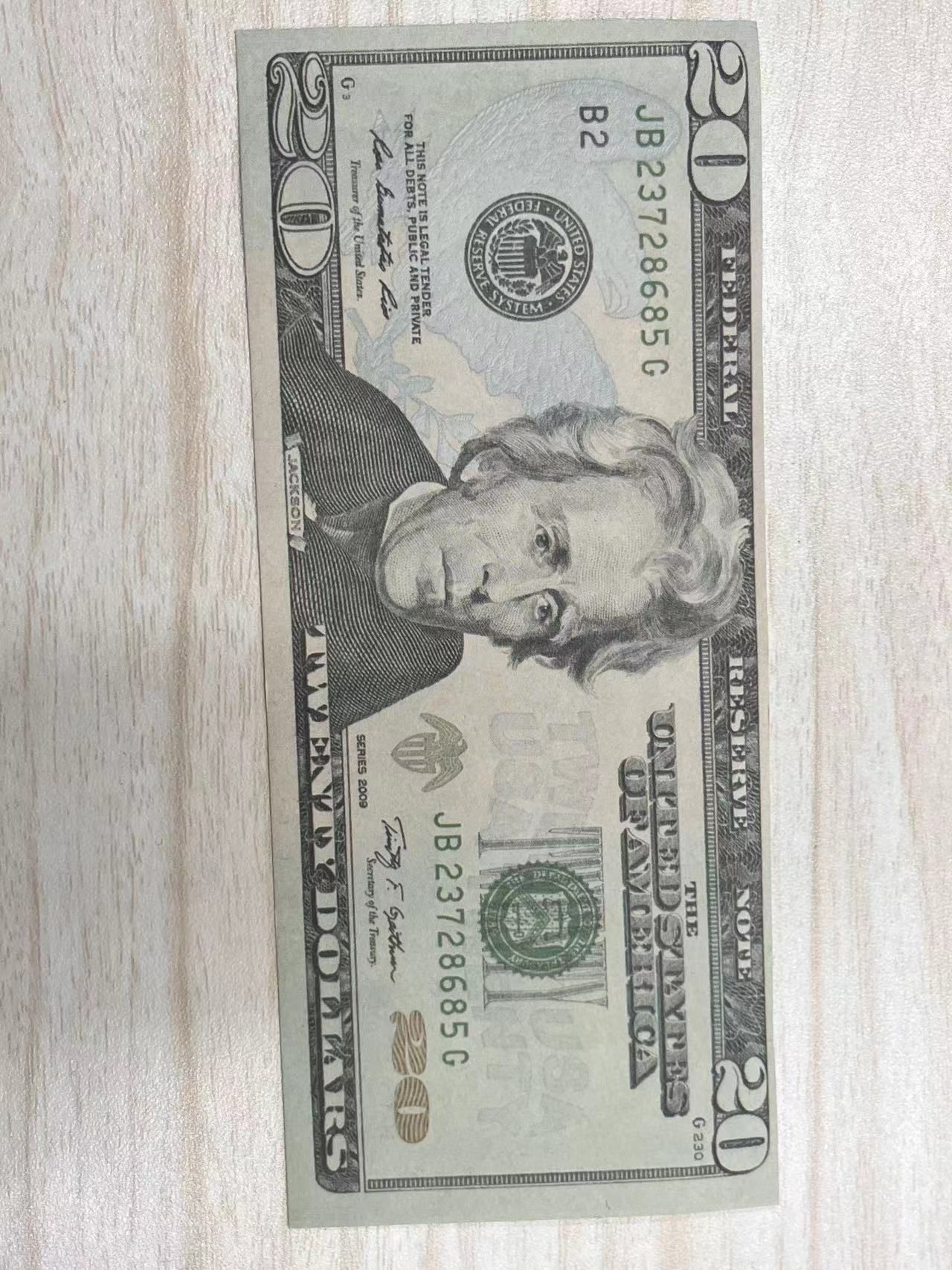 20 dollars