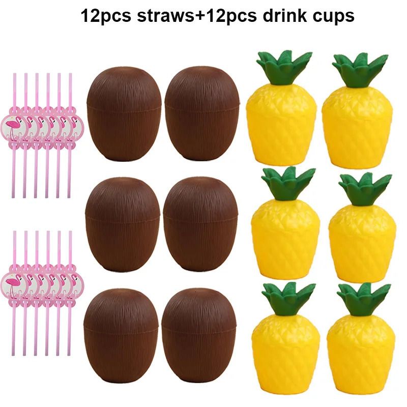 12 stücke cup12pcs straw8.