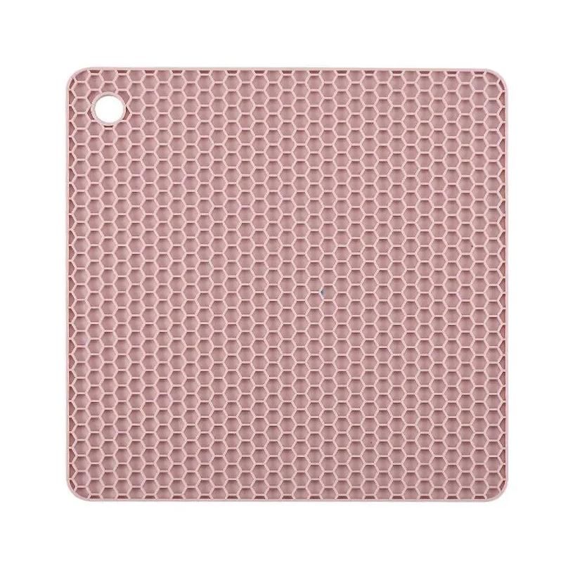1 pezzo di cuscinetto quadrato rosa
