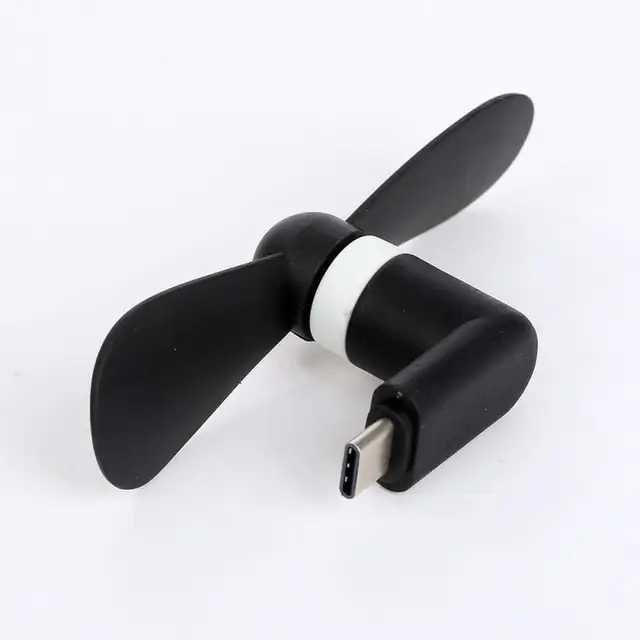 1pc Black Usb Fan