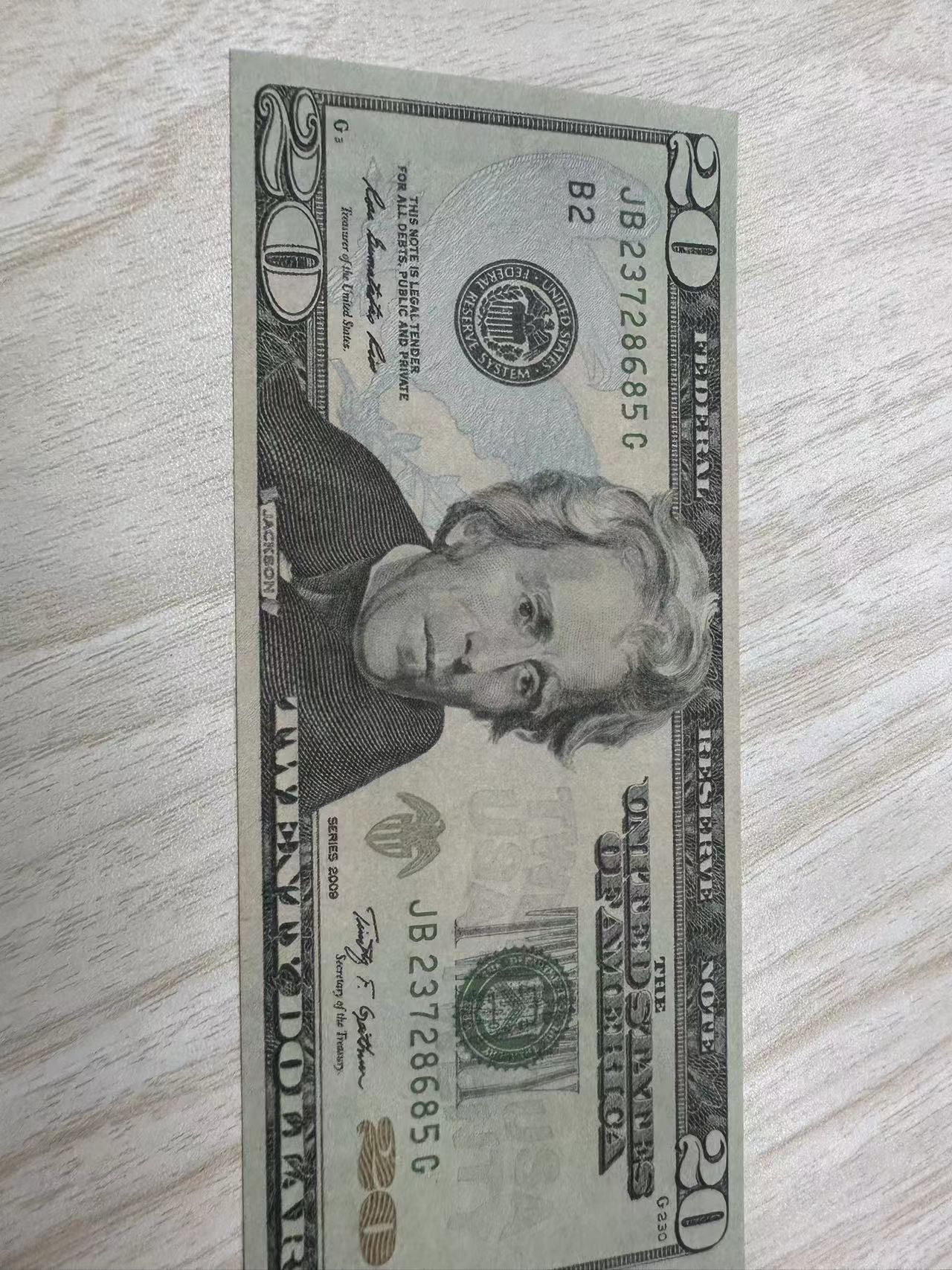 20 dollars