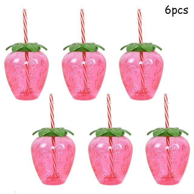 6pcs Strawberry