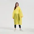 Imperméable Plat Longueur Jaune