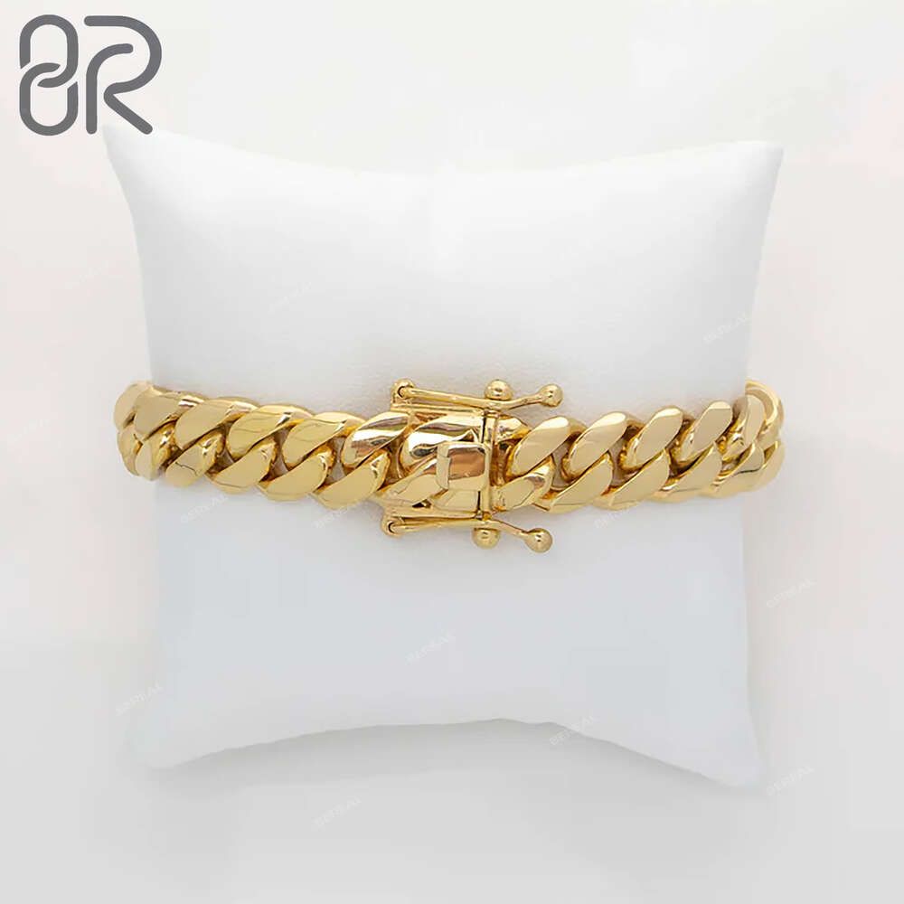 5mm 10k Gold(yellow Gold)-5mm 8inches