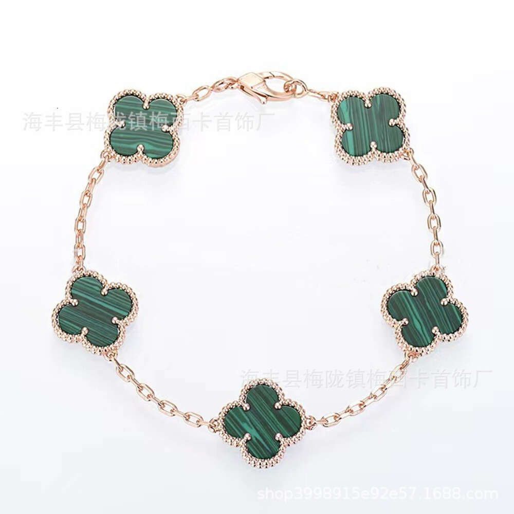 Green Shell Rose Gold