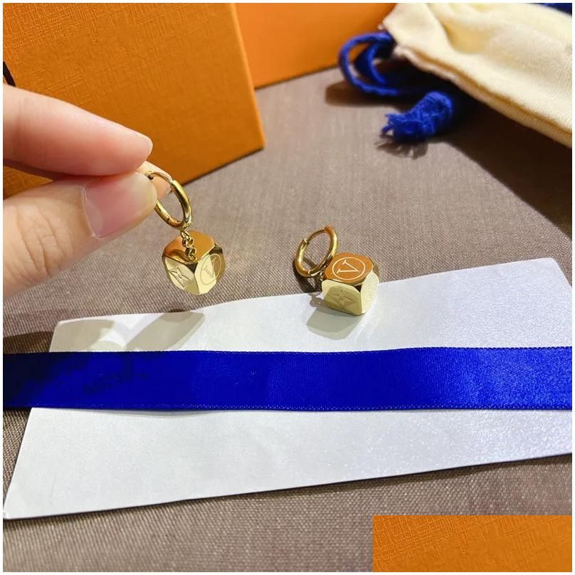 Gold Color Earring No Box