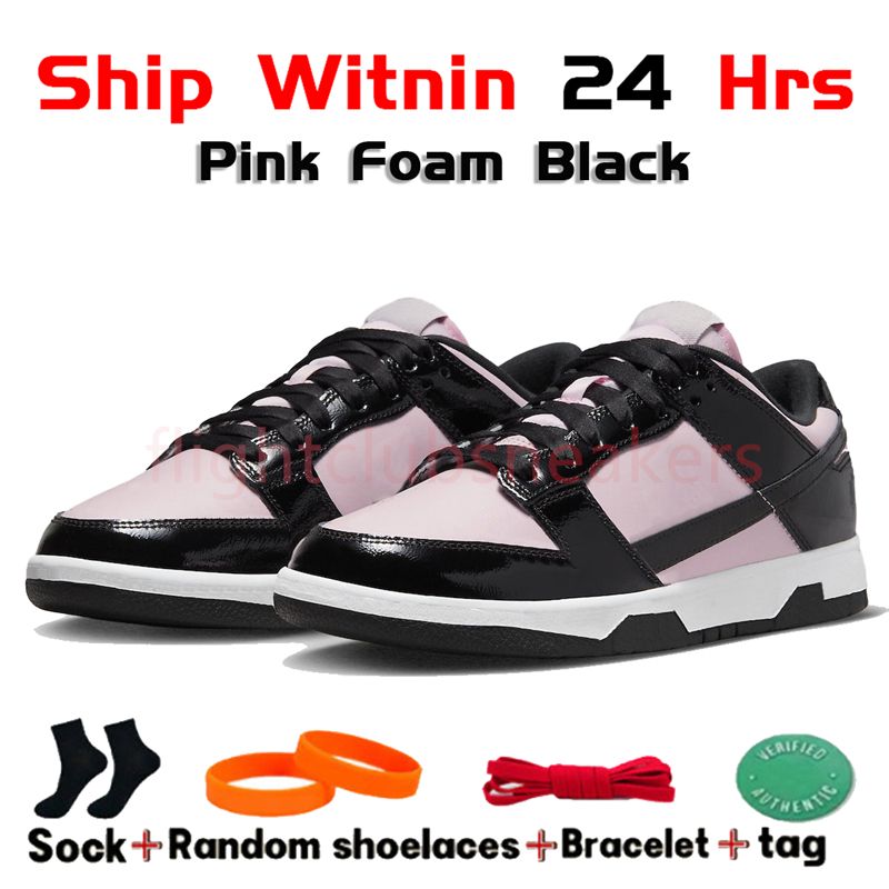 19 Pink Foam Black
