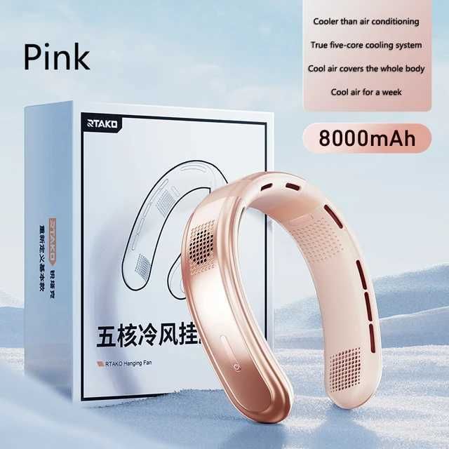 8000 mAh Pink