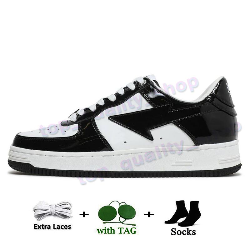 A25 Patent Leather Black 36-45