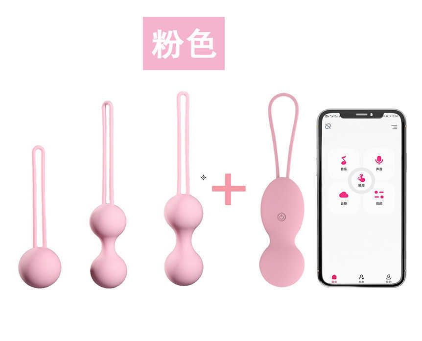 Set di quattro pezzi rosa per app