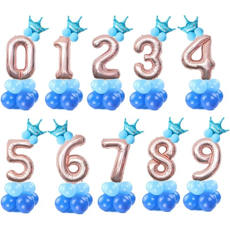 blue(note numbers and quantities)