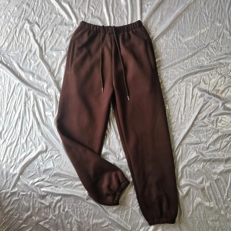 pantaloni marrone scuro