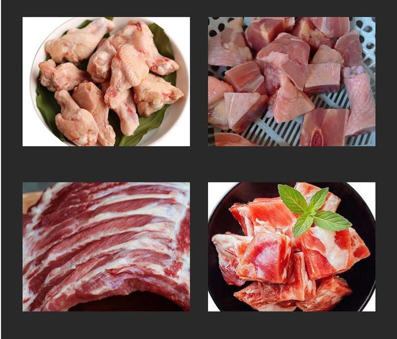 Description Picture 6 of itemFresh Meat Dicer Fully Automatic Meat Slicer Integrated Machine Electric Meat Cutter Machine Chicken Fillet Shredder