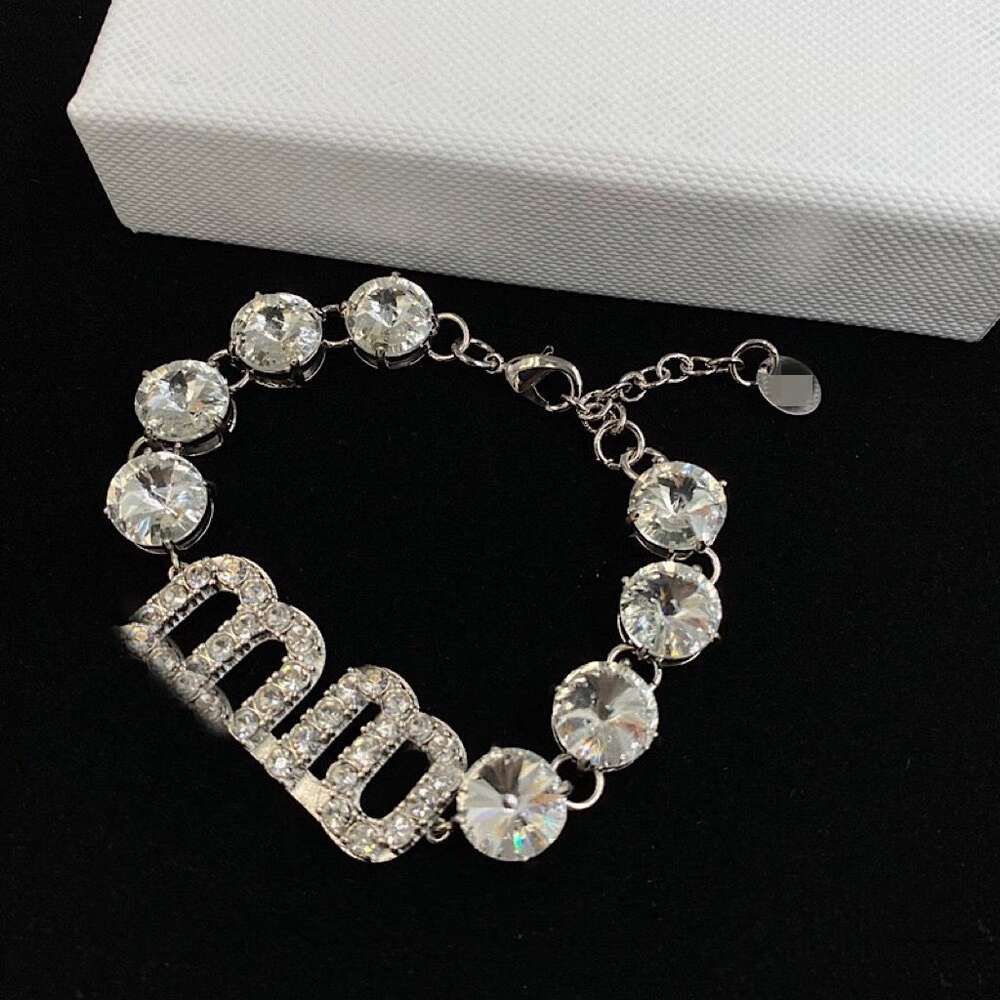 Diamond Letter Bracelet