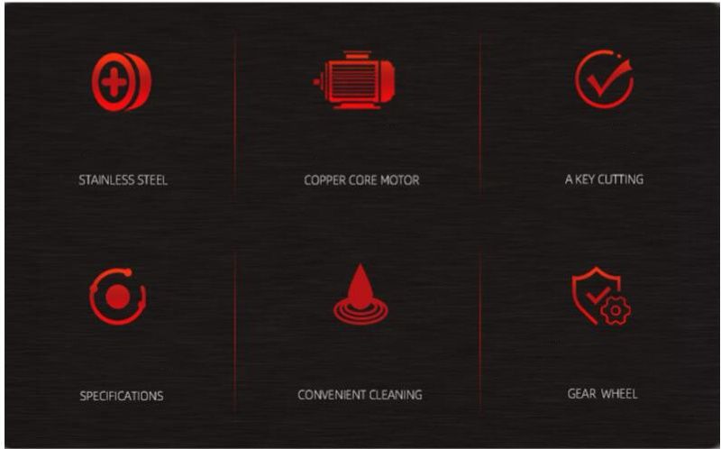 Description Picture 3 of itemFresh Meat Dicer Fully Automatic Meat Slicer Integrated Machine Electric Meat Cutter Machine Chicken Fillet Shredder