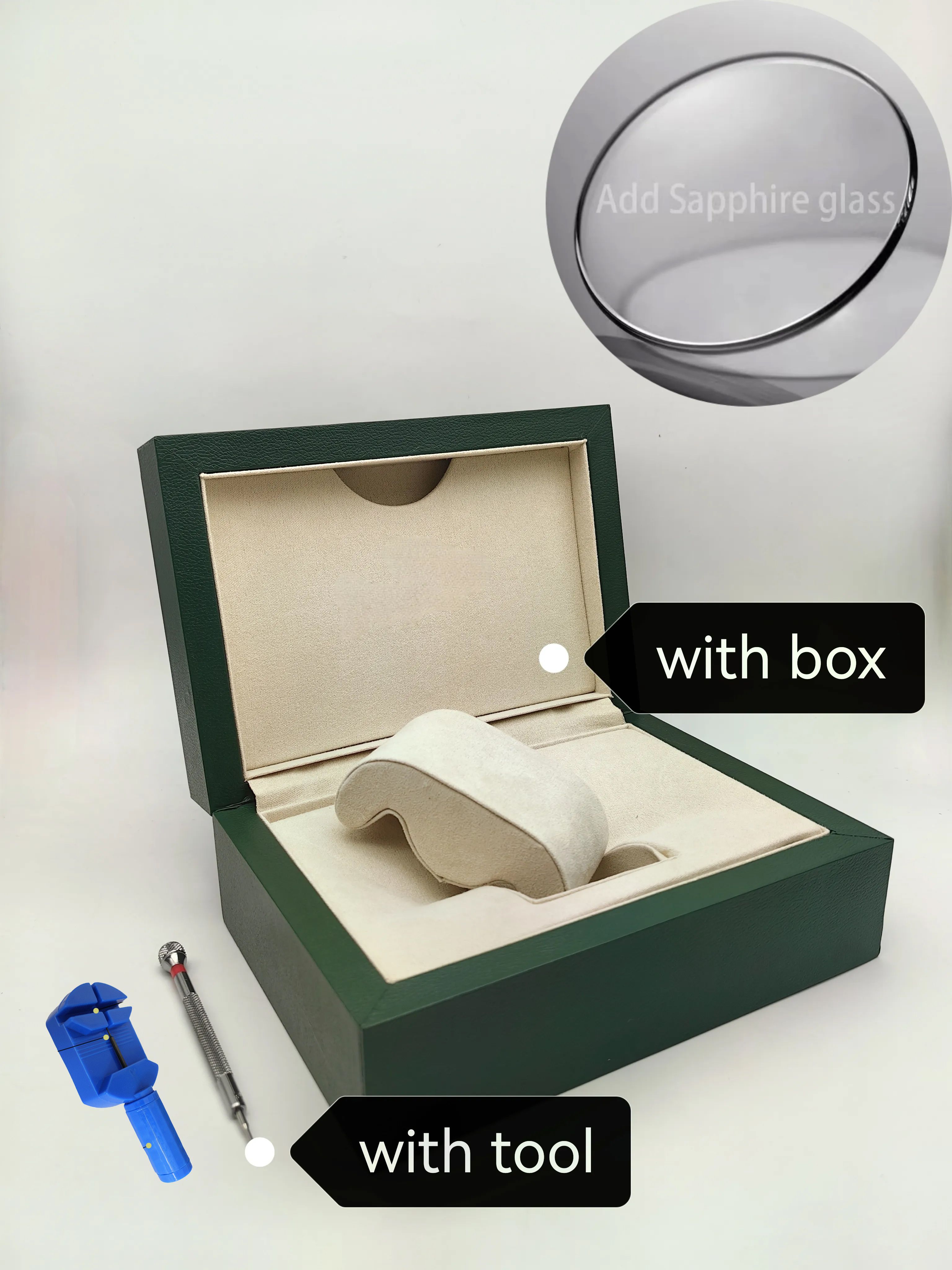 Uhr+Saphirglas+Box