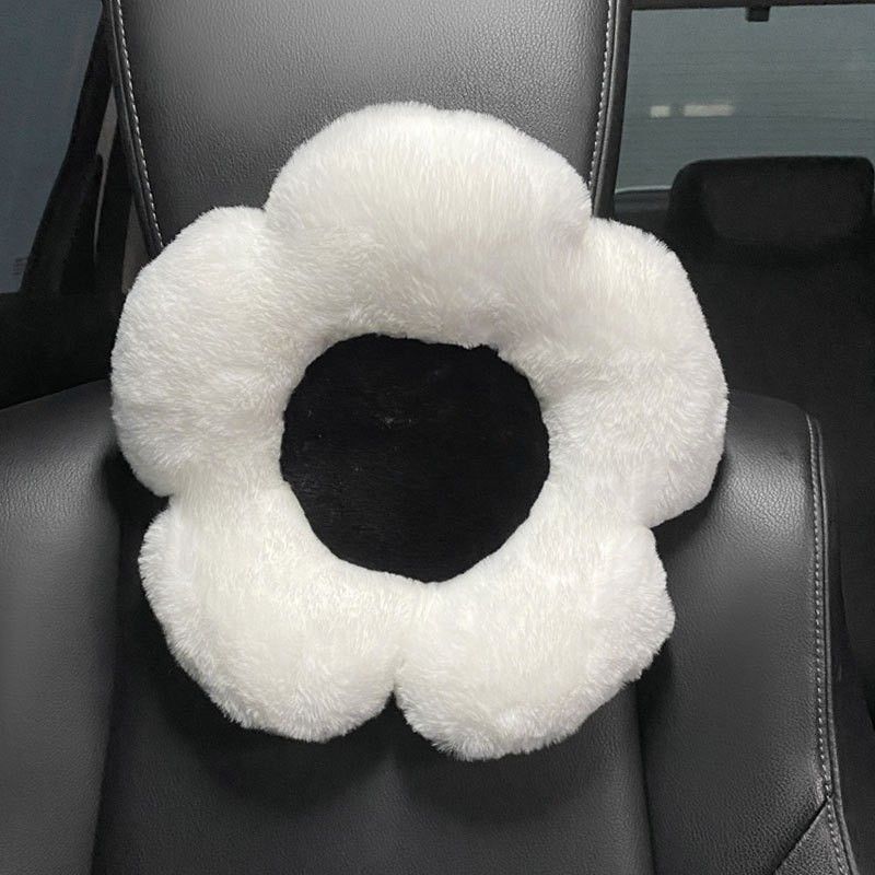 white headrest