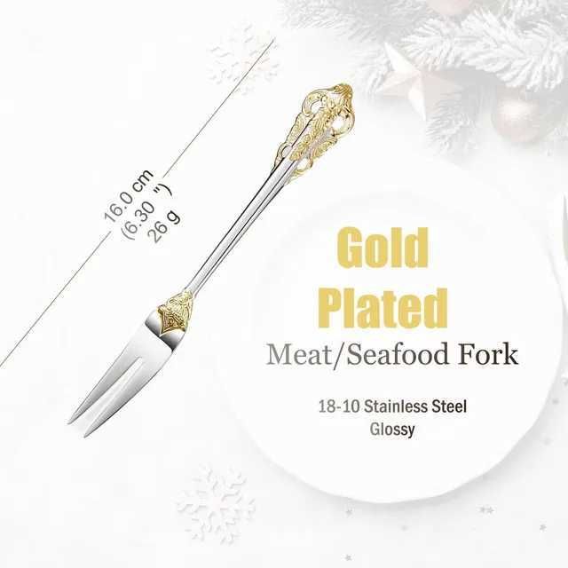 Meat Fork -gold