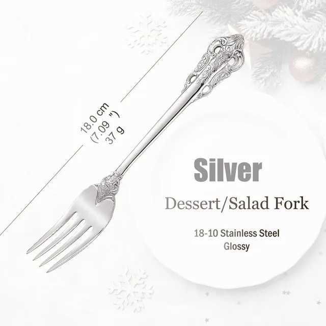 Dessert Fork-silver