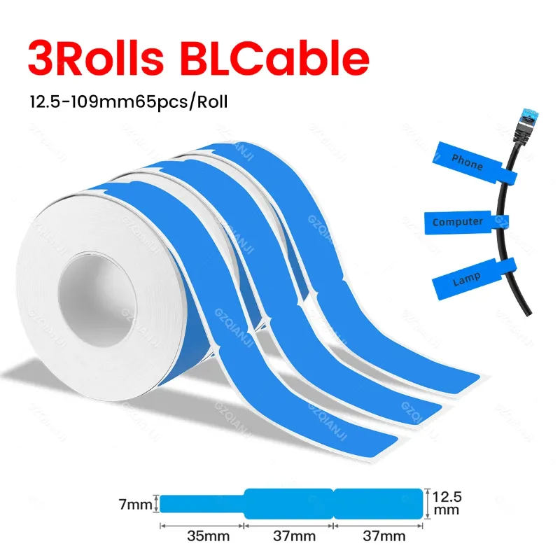 3 Kabel Blauw