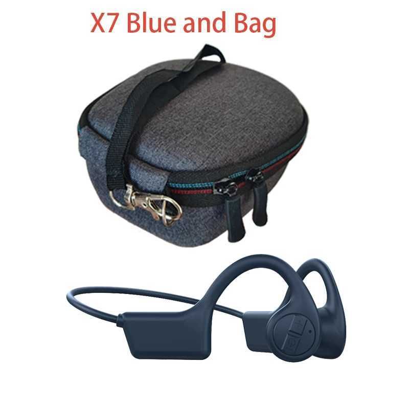 X7 niebieski i torba