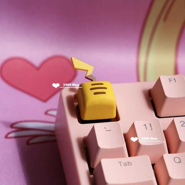 1pc Keycap Jaune