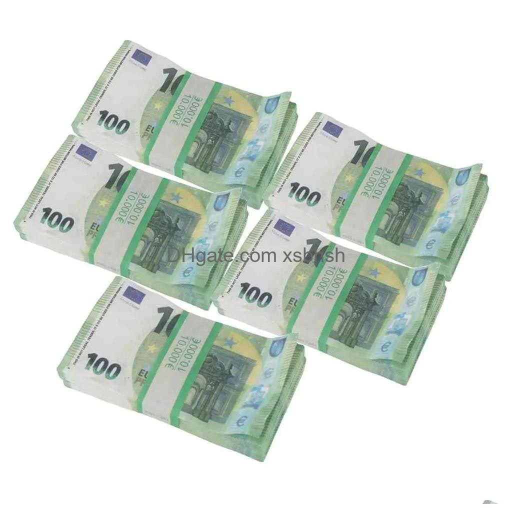 5Pack Aged 100 Euros(500Pcs)