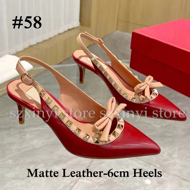 #58 matte leather-6cm heels