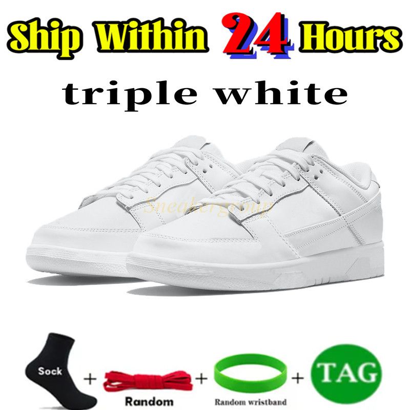 19 Triple White