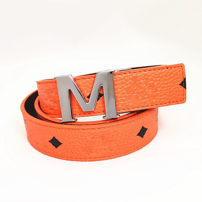 orange belt + silver buckle